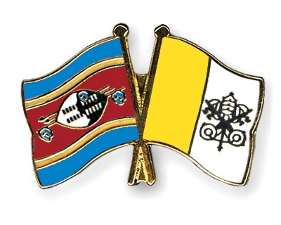 Fahnen Pins Swasiland Vatikanstadt