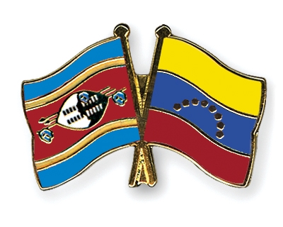 Fahnen Pins Swasiland Venezuela