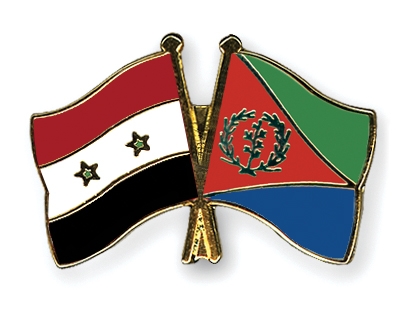 Fahnen Pins Syrien Eritrea