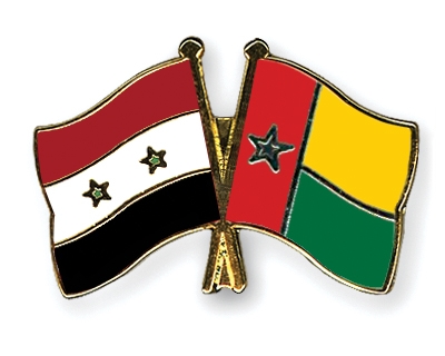 Fahnen Pins Syrien Guinea-Bissau