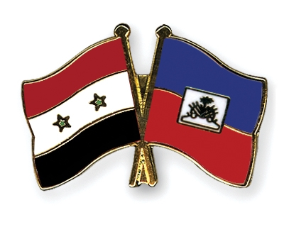 Fahnen Pins Syrien Haiti