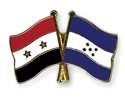 Fahnen Pins Syrien Honduras