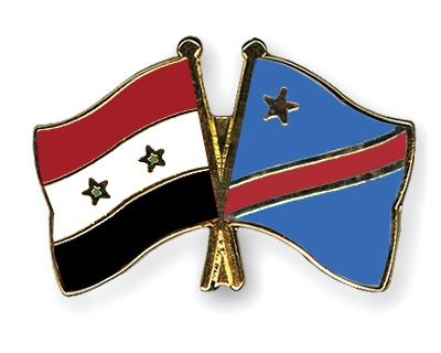 Fahnen Pins Syrien Kongo-Demokratische-Republik