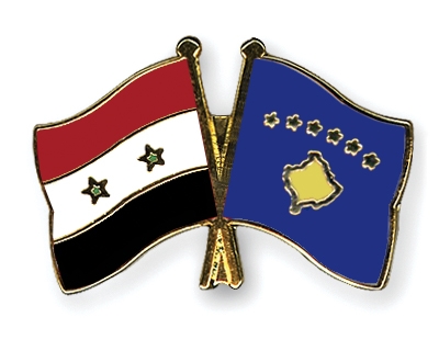 Fahnen Pins Syrien Kosovo