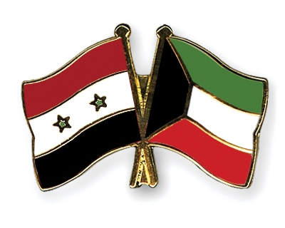 Fahnen Pins Syrien Kuwait