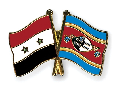 Fahnen Pins Syrien Swasiland