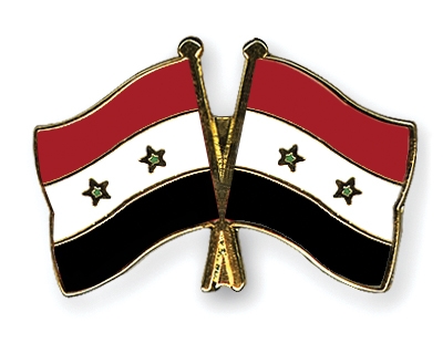 Fahnen Pins Syrien Syrien