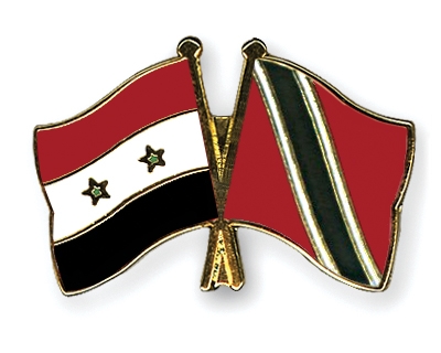 Fahnen Pins Syrien Trinidad-und-Tobago