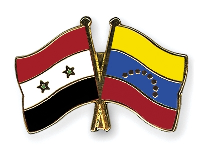Fahnen Pins Syrien Venezuela