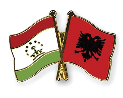 Fahnen Pins Tadschikistan Albanien