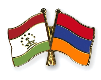 Fahnen Pins Tadschikistan Armenien
