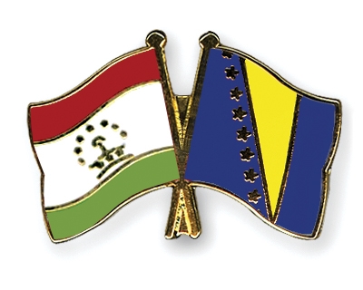 Fahnen Pins Tadschikistan Bosnien-und-Herzegowina