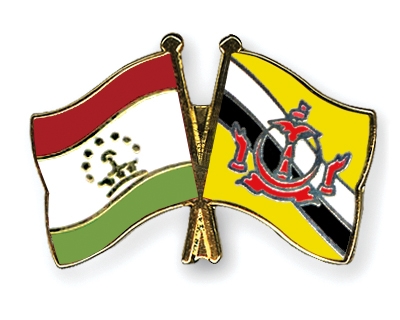 Fahnen Pins Tadschikistan Brunei-Darussalam