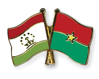 Fahnen Pins Tadschikistan Burkina-Faso
