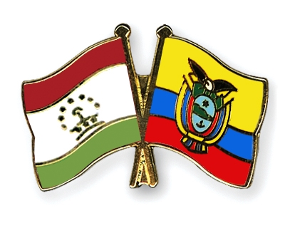 Fahnen Pins Tadschikistan Ecuador