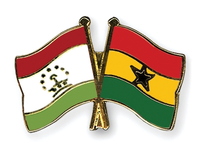 Fahnen Pins Tadschikistan Ghana