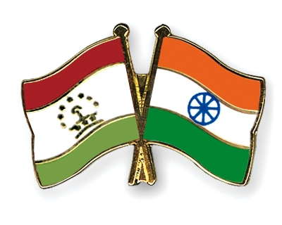 Fahnen Pins Tadschikistan Indien