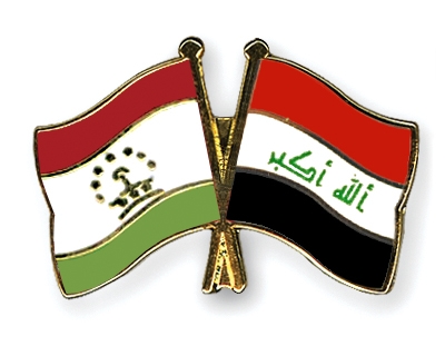 Fahnen Pins Tadschikistan Irak