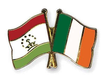 Fahnen Pins Tadschikistan Irland