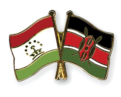 Fahnen Pins Tadschikistan Kenia