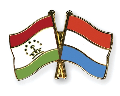 Fahnen Pins Tadschikistan Luxemburg