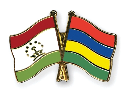 Fahnen Pins Tadschikistan Mauritius