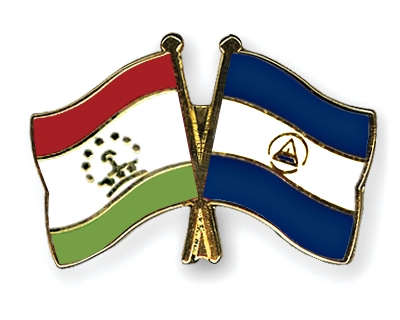 Fahnen Pins Tadschikistan Nicaragua
