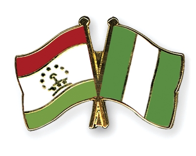 Fahnen Pins Tadschikistan Nigeria