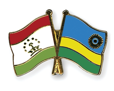 Fahnen Pins Tadschikistan Ruanda