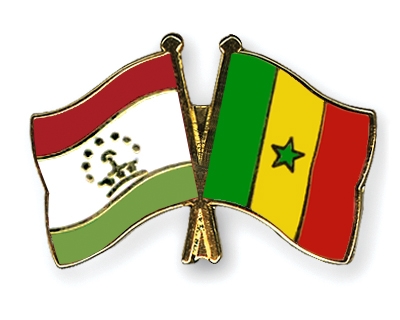 Fahnen Pins Tadschikistan Senegal