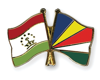 Fahnen Pins Tadschikistan Seychellen