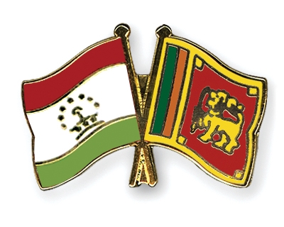 Fahnen Pins Tadschikistan Sri-Lanka