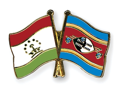 Fahnen Pins Tadschikistan Swasiland