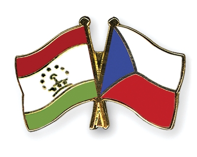 Fahnen Pins Tadschikistan Tschechische-Republik