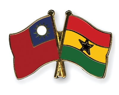 Fahnen Pins Taiwan Ghana