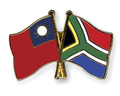 Fahnen Pins Taiwan Sdafrika