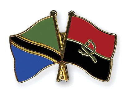 Fahnen Pins Tansania Angola