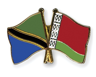 Fahnen Pins Tansania Belarus