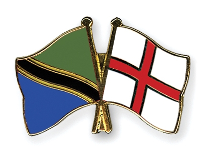 Fahnen Pins Tansania England