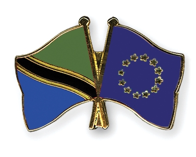 Fahnen Pins Tansania Europa