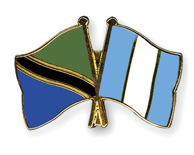 Fahnen Pins Tansania Guatemala