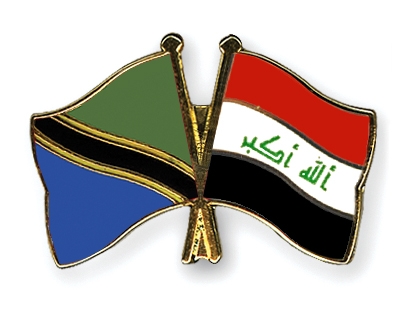 Fahnen Pins Tansania Irak