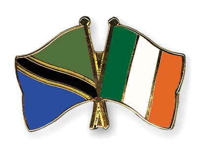 Fahnen Pins Tansania Irland