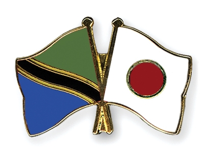 Fahnen Pins Tansania Japan