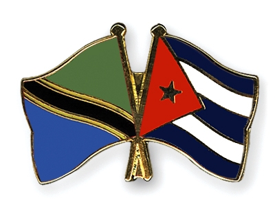 Fahnen Pins Tansania Kuba