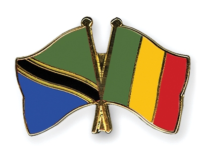 Fahnen Pins Tansania Mali