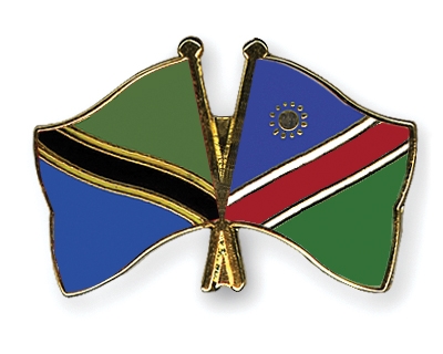 Fahnen Pins Tansania Namibia