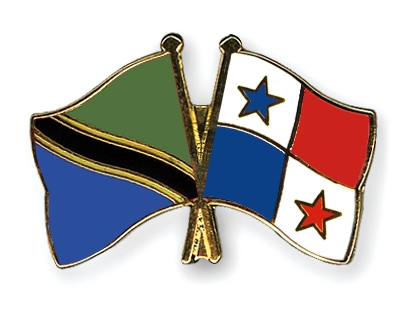 Fahnen Pins Tansania Panama