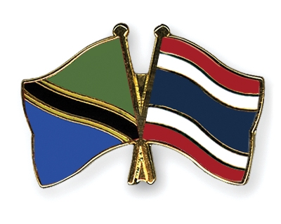 Fahnen Pins Tansania Thailand