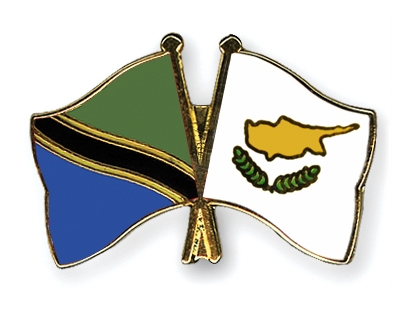Fahnen Pins Tansania Zypern